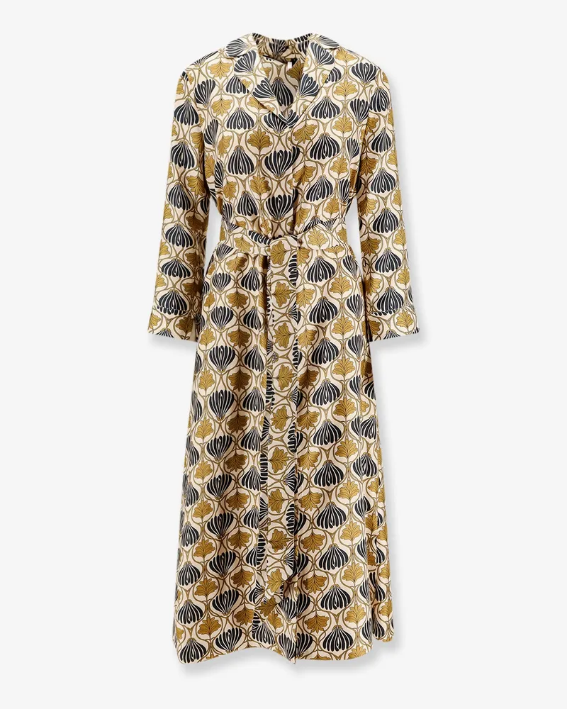 Max Mara Albert multicolor silk dress -  - gender_Woman Multicolor