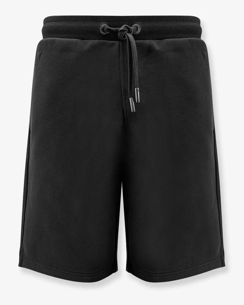 AMI Paris Cotton Jogging Shorts -  - gender_Man Black