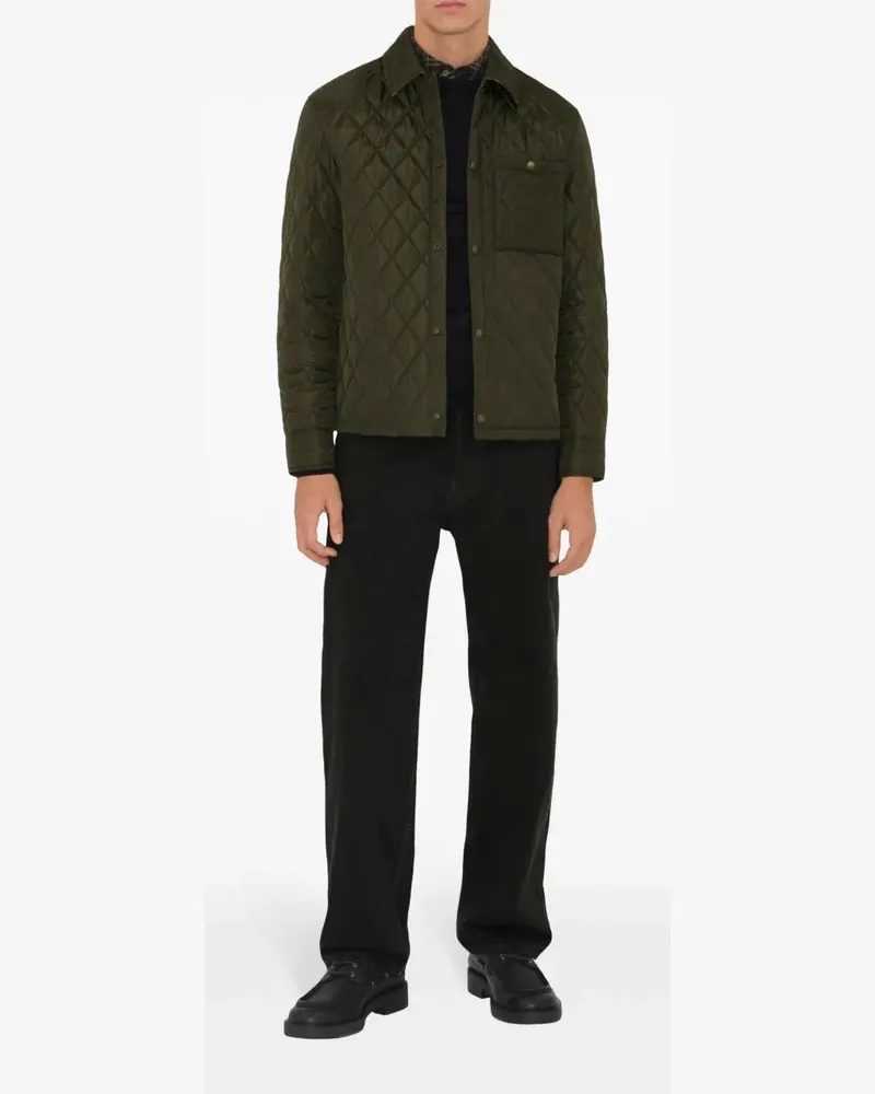 Burberry quilted jacket -  - gender_Man Shale