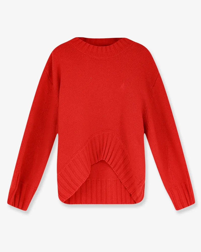 ATTICO Virgin wool and cashmere blend sweater -  - gender_Woman Red