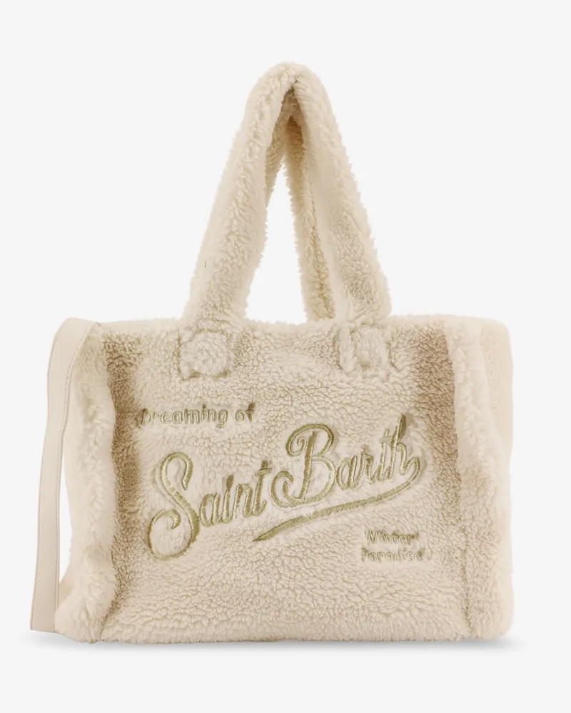 MC2 Saint Barth Colette Teddy shoulder bag -  - gender_Woman White