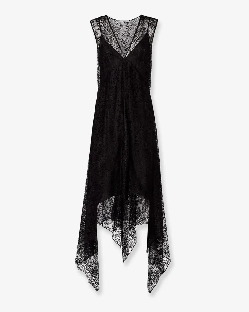 Fendi Black "Flowers and Berries" lace dress -  - gender_Woman Black
