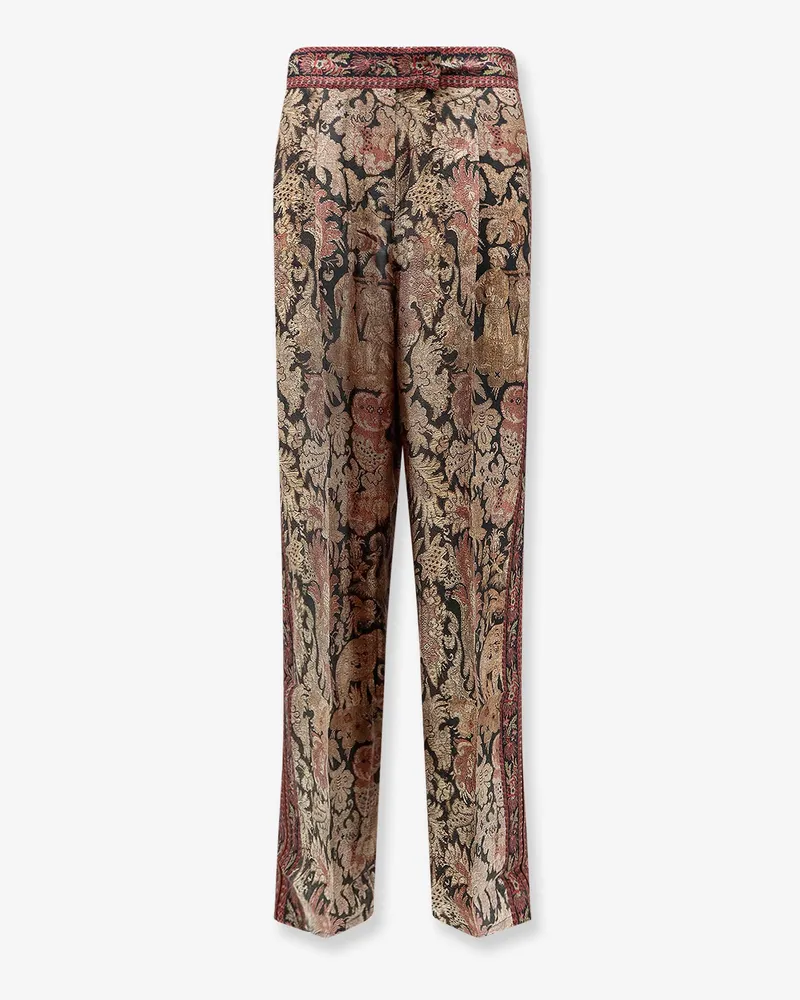 Pierre-Louis Mascia Silk trousers -  - gender_Woman Gold