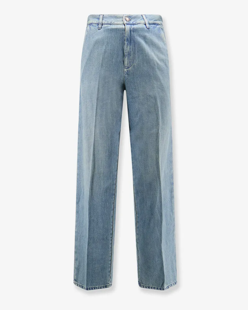 LARDINI Washed-out effect jeans -  - gender_Man Blue