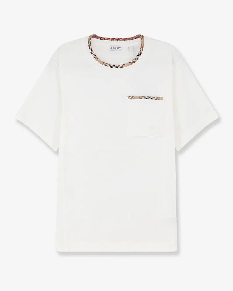 Burberry Ryan biologic cotton t-shirt -  - gender_Man White