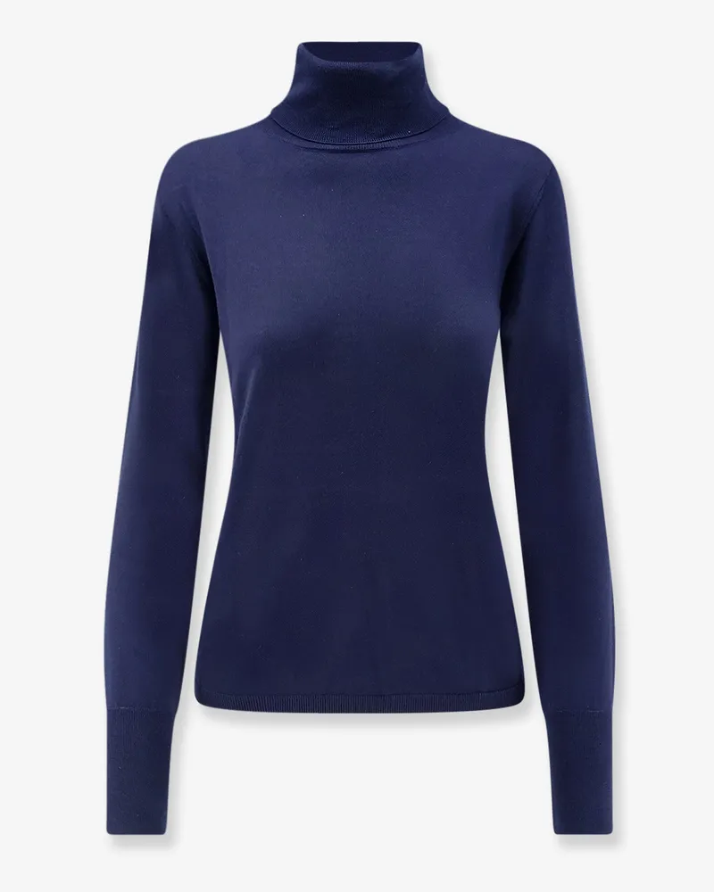 ASPESI Turtleneck virgin wool sweater -  - gender_Woman Blue