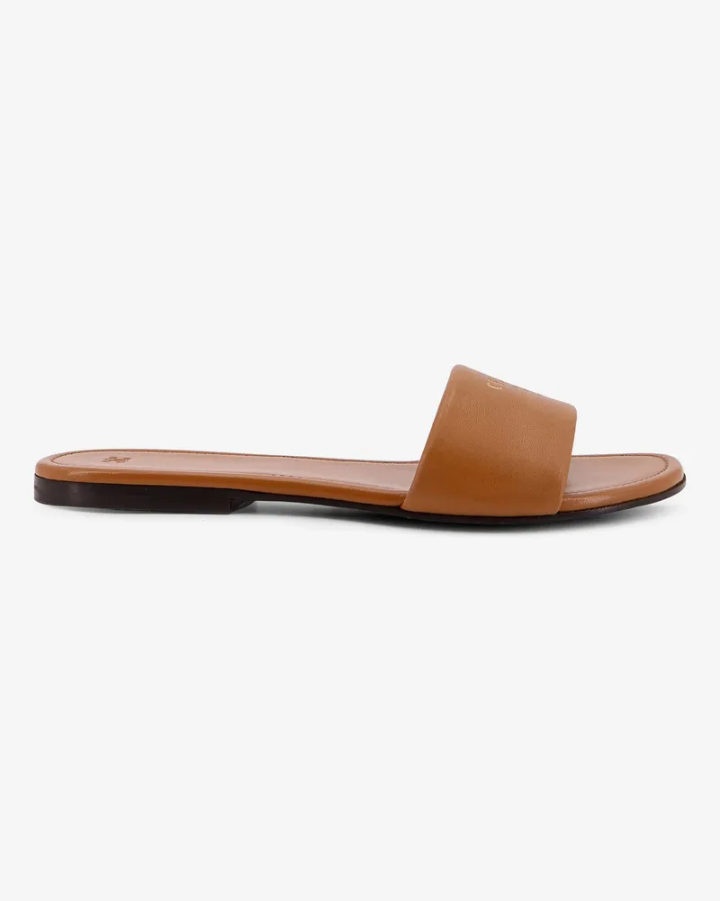 Celine Coast Mule leather sandals -  - gender_Woman Brown