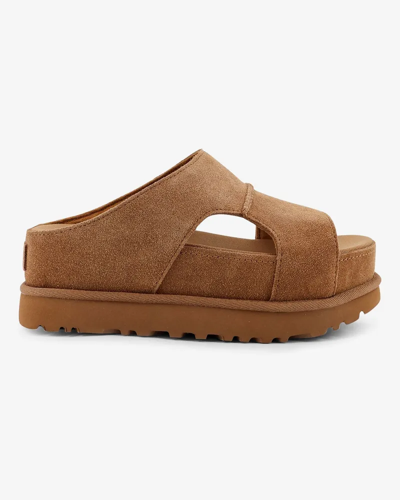 UGG W Goldenstar suede sandals -  - gender_Woman Brown