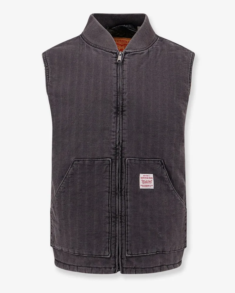 Levi's Sleeveless denim jacket -  - gender_Man Black