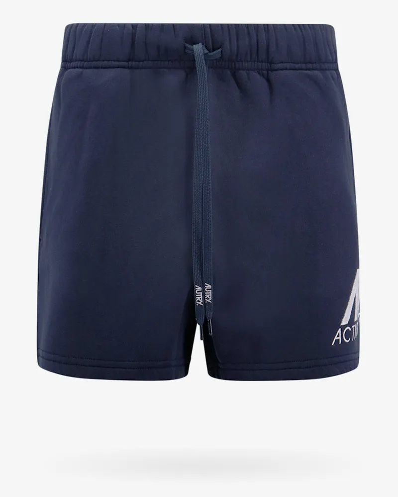 AUTRY Cotton shorts with embroidered logo -  - gender_Woman Blue