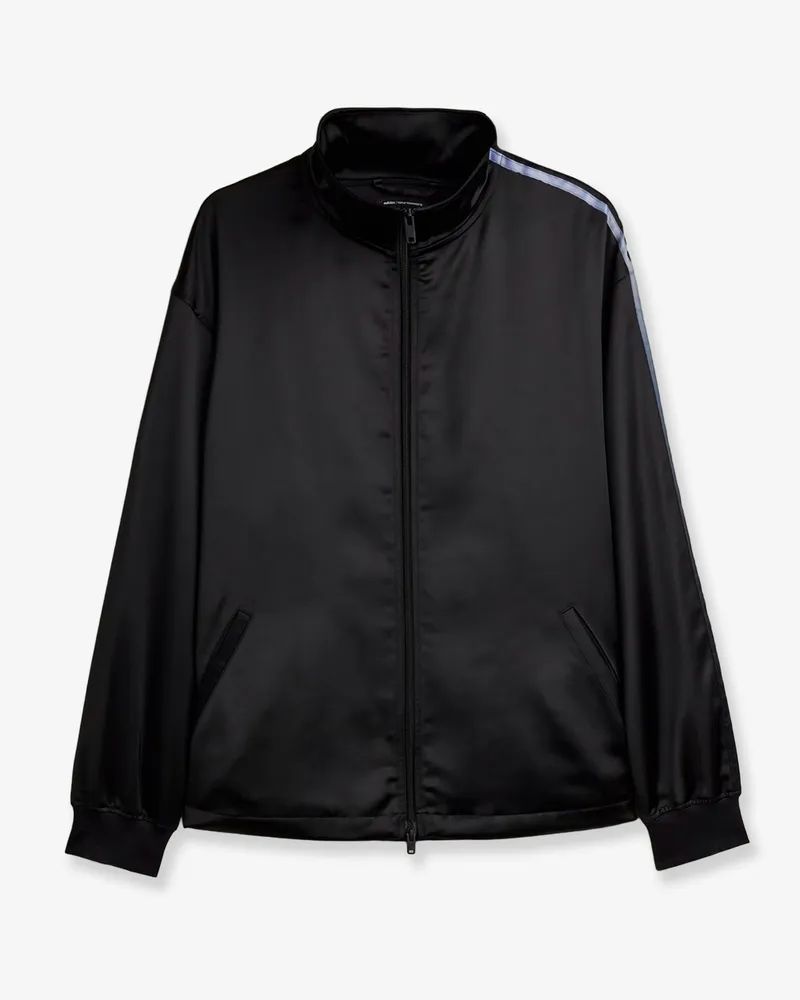 adidas Technical fabric sweatshirt with iconic side stripes -  - gender_Man Black