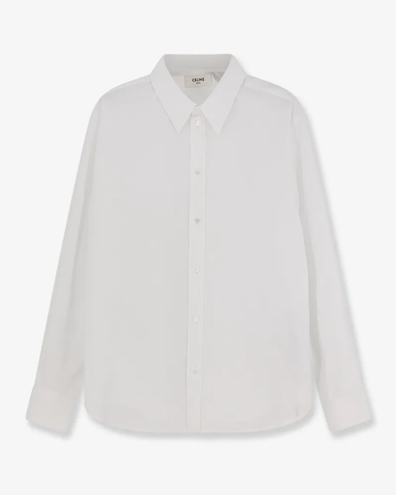 Celine Relaxed cotton shirt -  - gender_Woman White