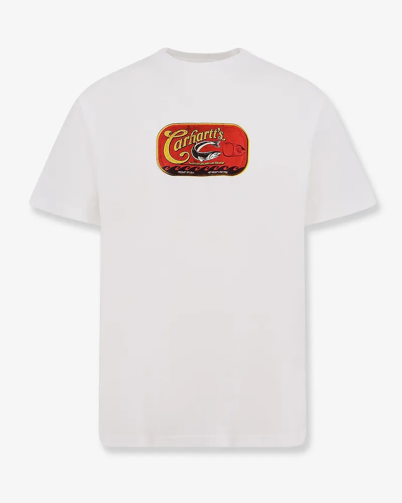 Carhartt WIP Sardinas organic cotton t-shirt -  - gender_Man White