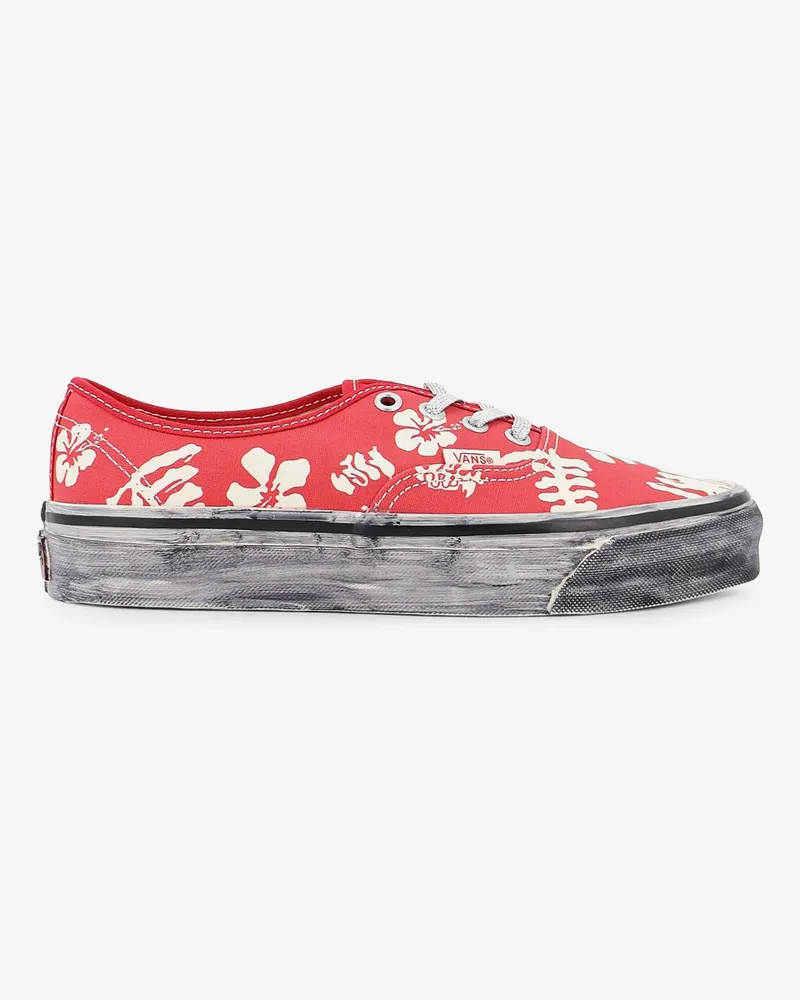 Vans LX authentic 44 canvas sneakers with contrasting print -  - gender_Woman Red