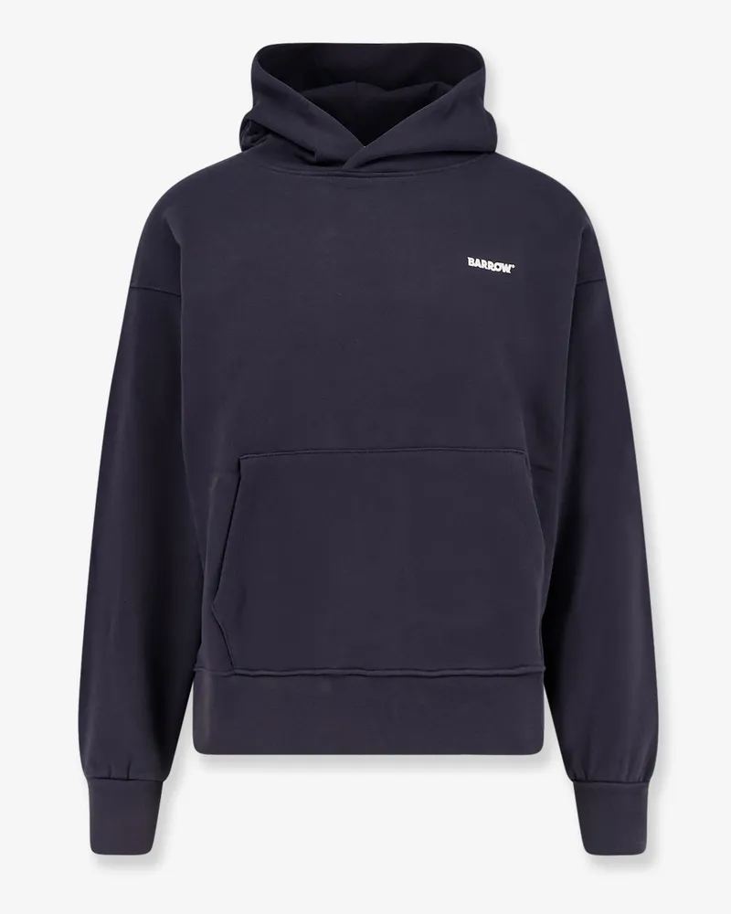 BARROW Cotton hooded sweatshirt -  - gender_Man Grey
