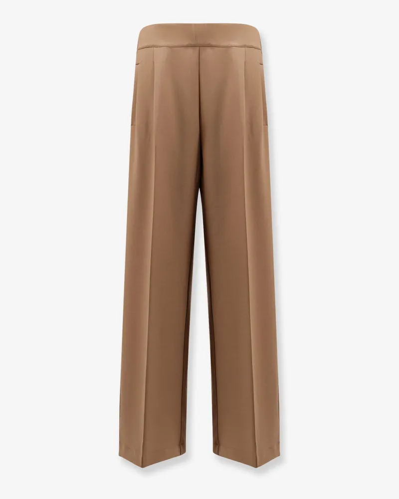 Semicouture Virgin wool blend trousers -  - gender_Woman Beige