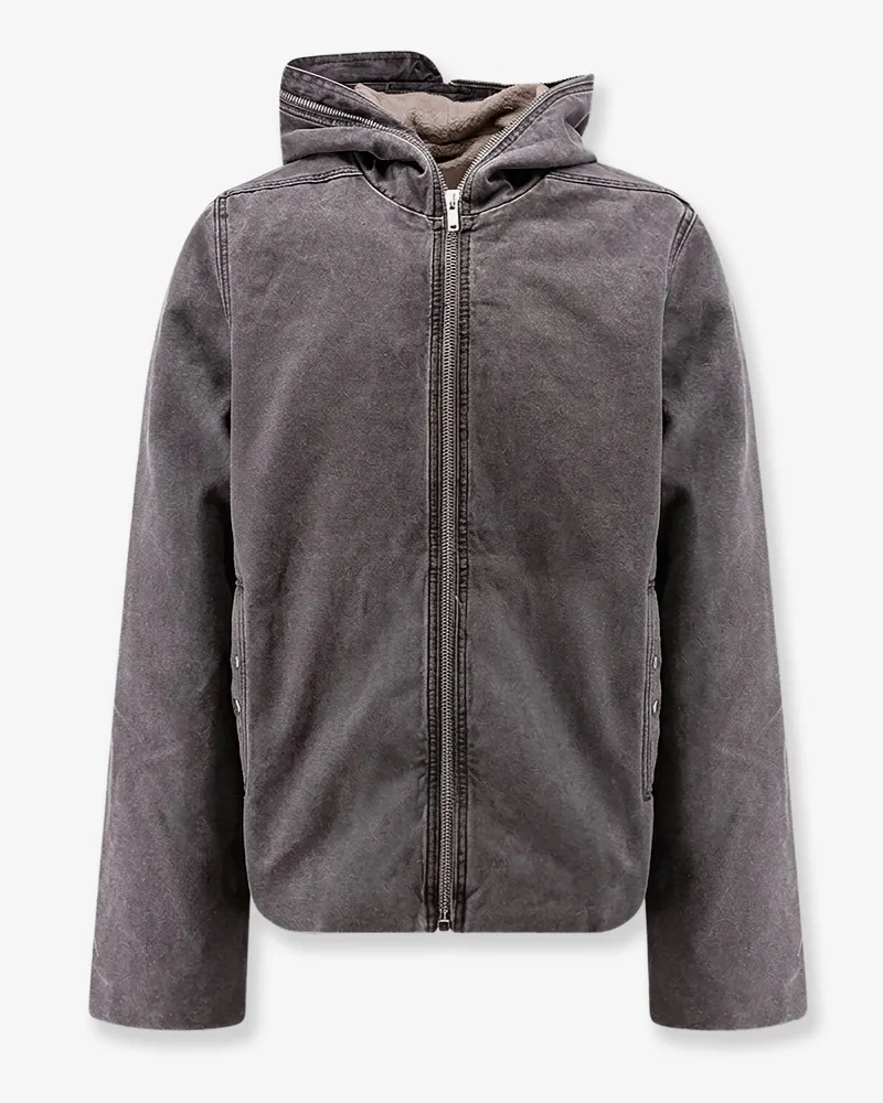 DRKSHDW by Rick Owens Gimp Zipfront KJT in organic cotton -  - gender_Man Grey