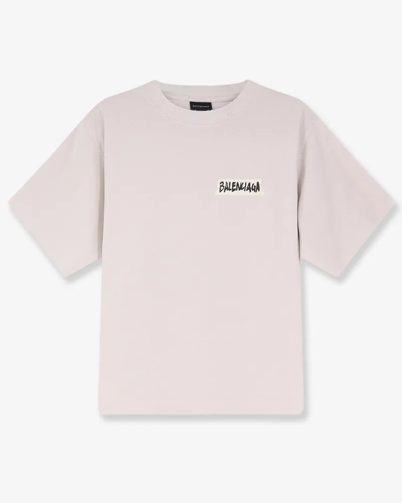 Balenciaga Cotton t-shirt -  - gender_Woman Beige