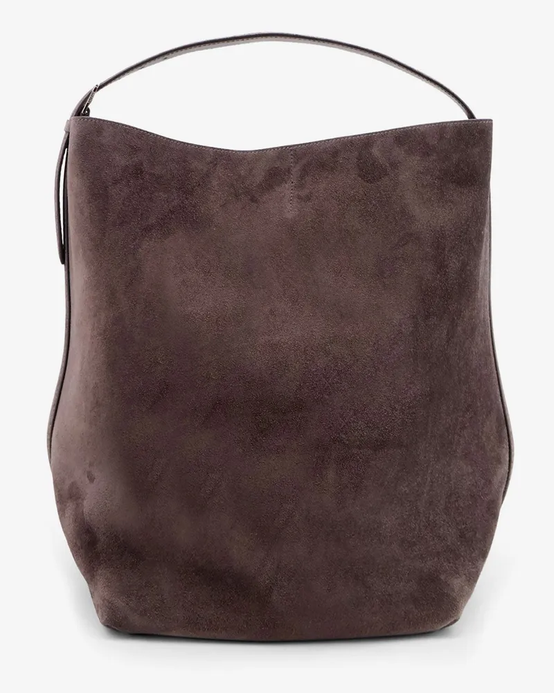 Totême Suede Tote Bag -  - gender_Woman Grey