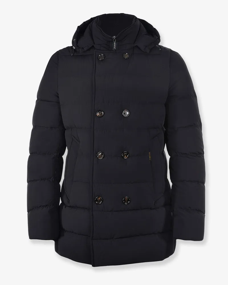 MOORER Florio-KN padded and quilted nylon -  - gender_Man Blue
