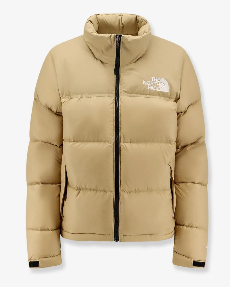 The North Face Retro Nuptse nylon down jacket -  - gender_Woman Beige