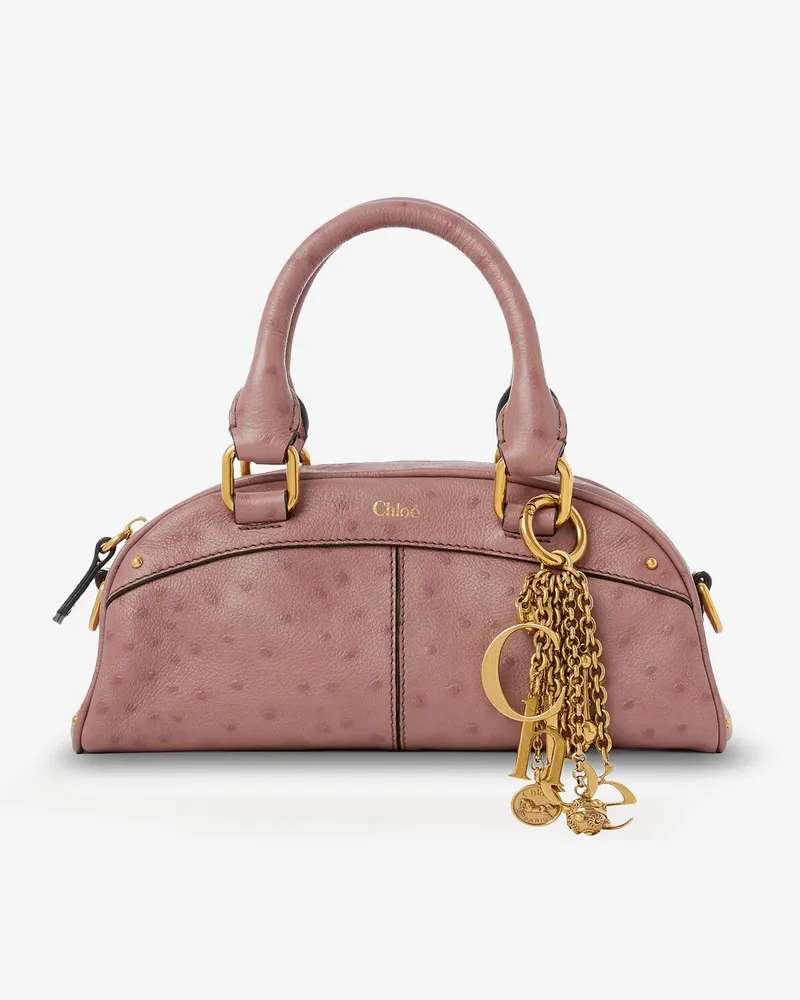 Chloé Bowling leather crossbody bag -  - gender_Woman Pink