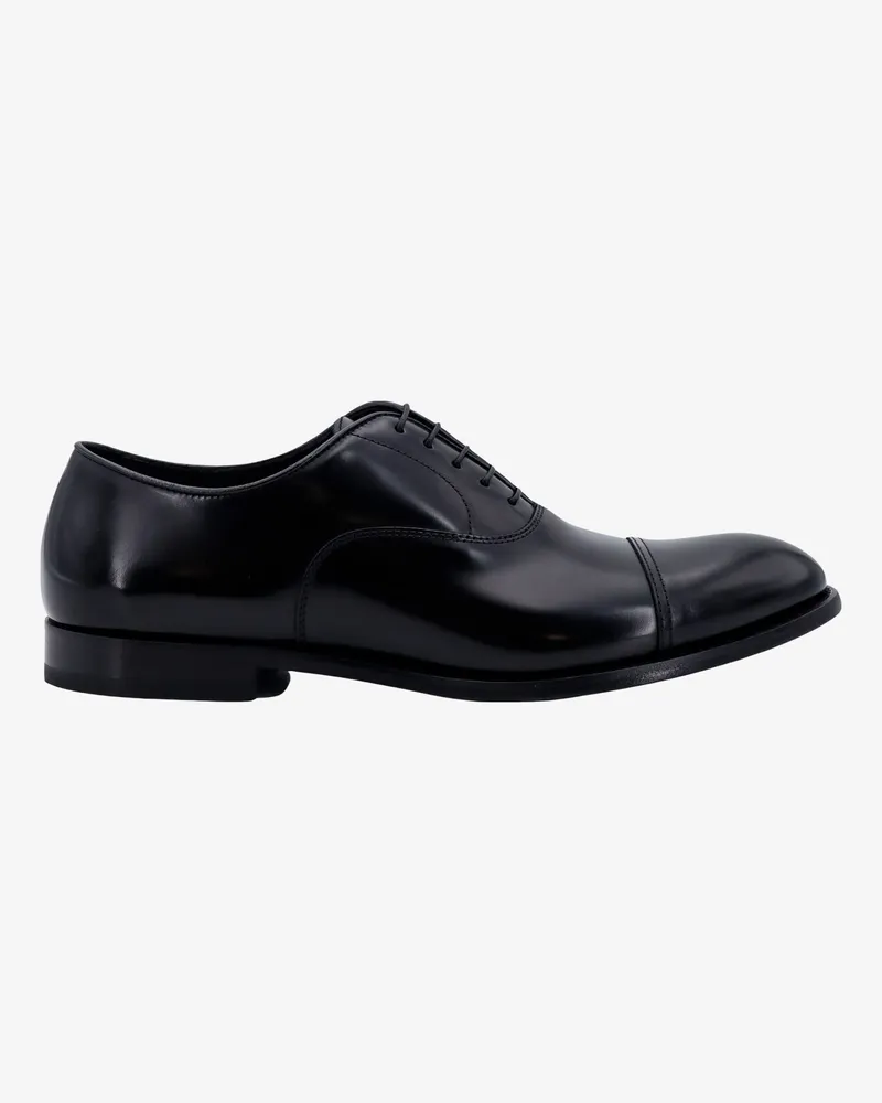 Doucal´s Leather lace-up shoe -  - gender_Man Black