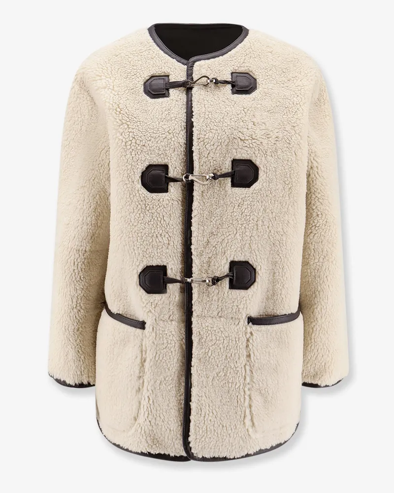 Dunst Eco-shearling coat -  - gender_Woman White