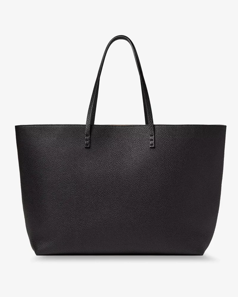 Fendi Medium Leather Roll Shopping Bag -  - gender_Woman Black