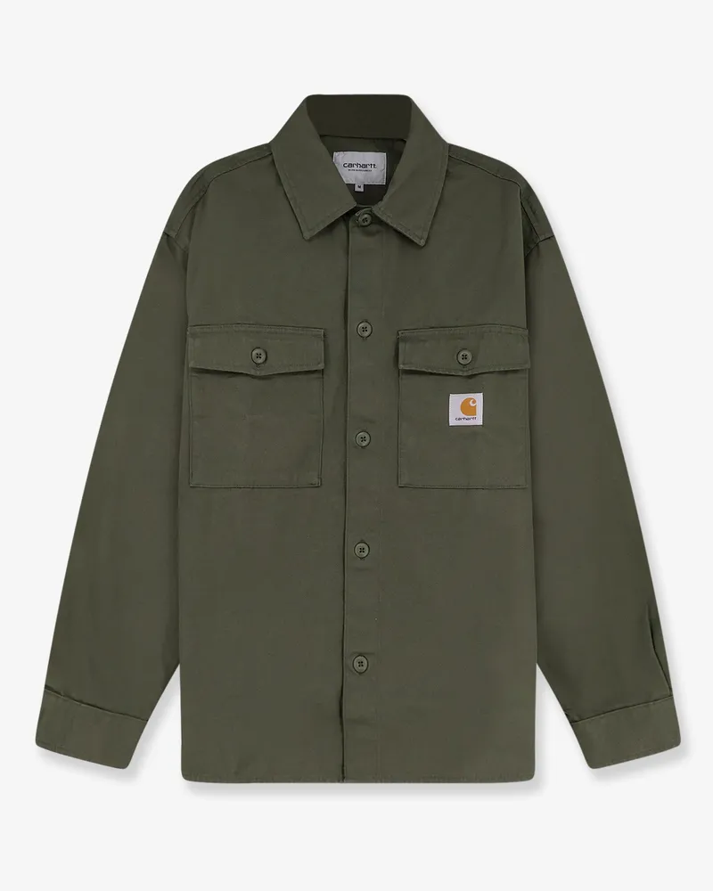 Carhartt WIP Kelly cotton shirt -  - gender_Man Green
