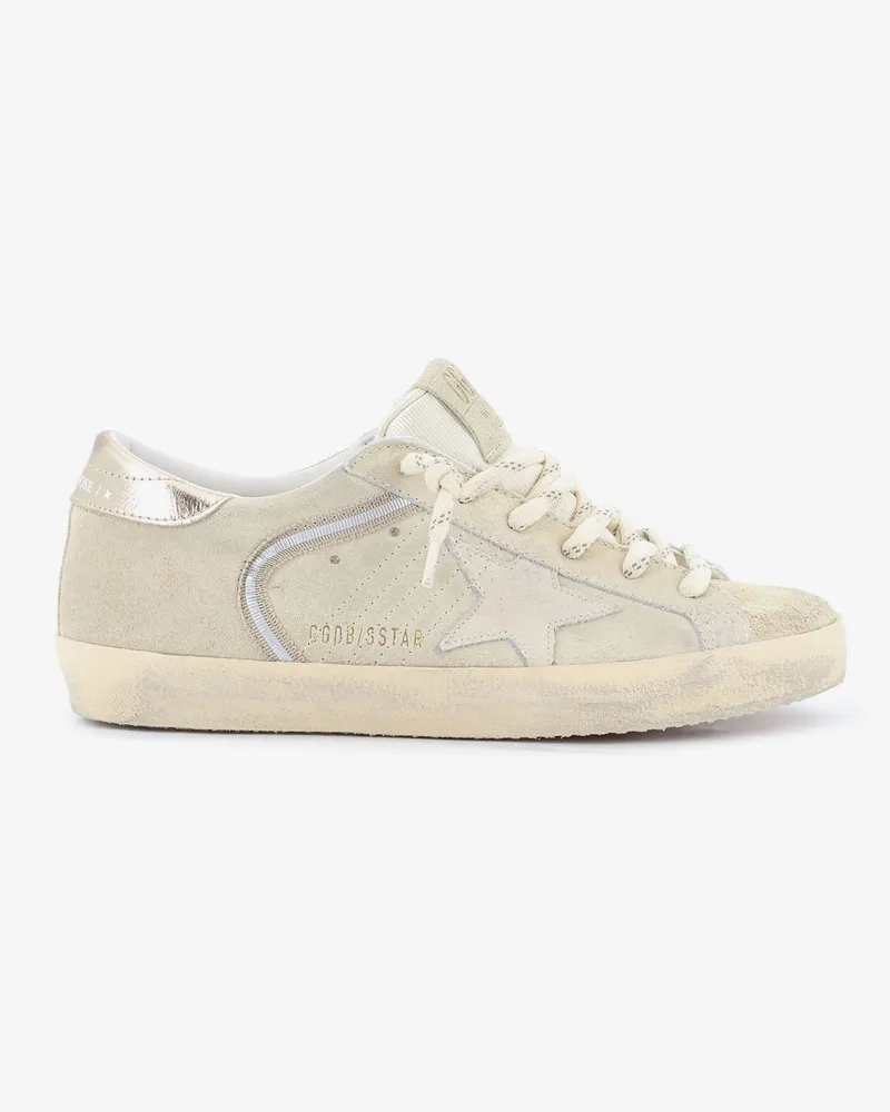 Golden Goose Super star suede sneakers -  - gender_Woman Beige