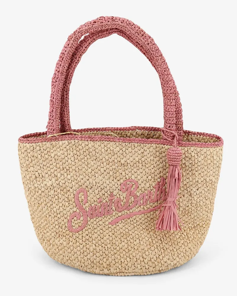 MC2 Saint Barth Marcy Raffia Handbag -  - gender_Woman Beige