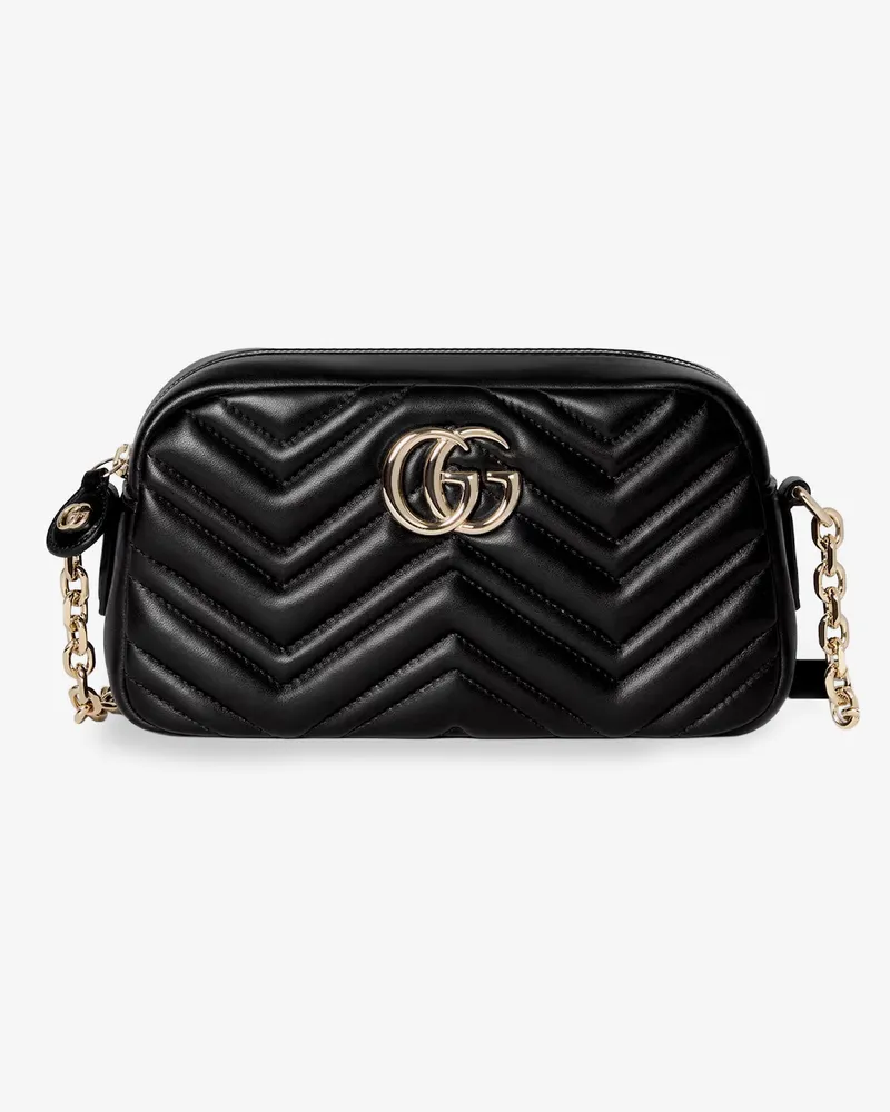 Gucci GG Marmont leather camera bag -  - gender_Woman Black