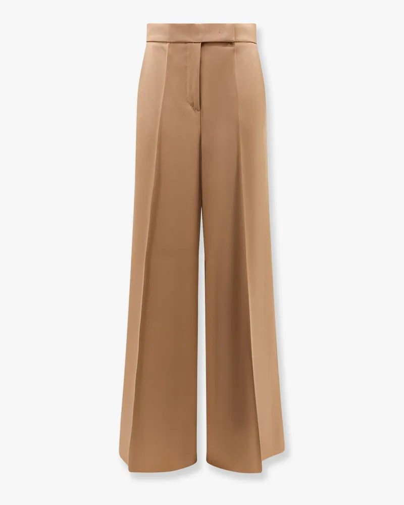 Max Mara Ninfa virgin wool trouser -  - gender_Woman Brown