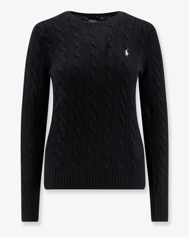 Ralph Lauren Wool and cashmere cable knit sweater -  - gender_Woman Black