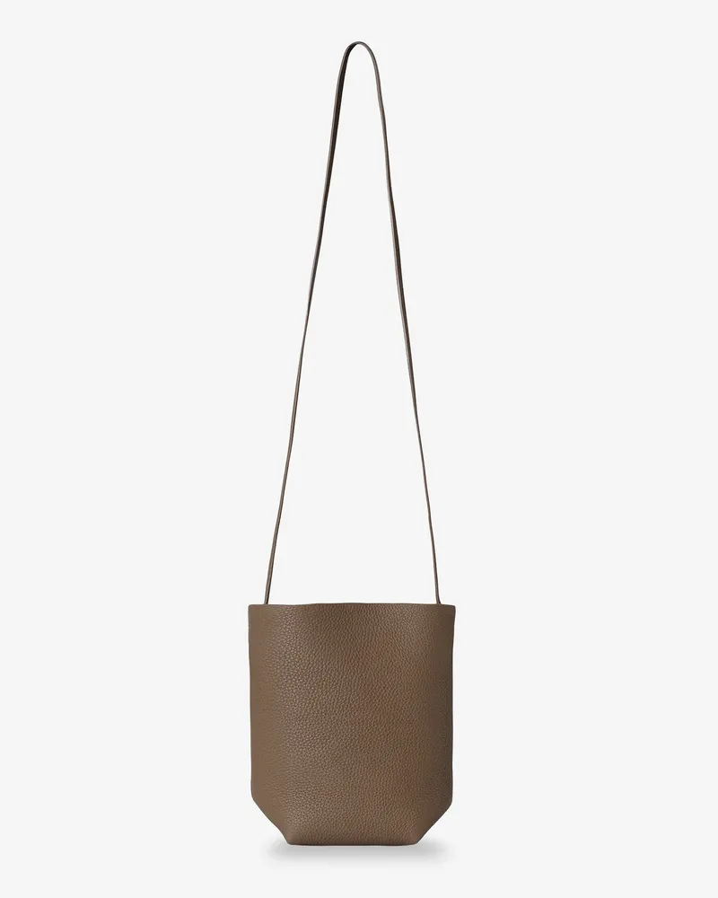 The Row N/S Park leather crossbody bag -  - gender_Woman Brown