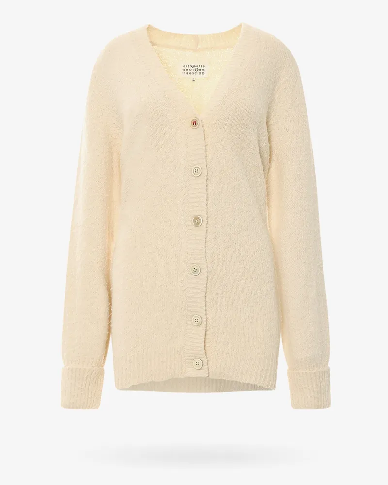 Maison Margiela Cotton blend cardigan -  - gender_Woman White