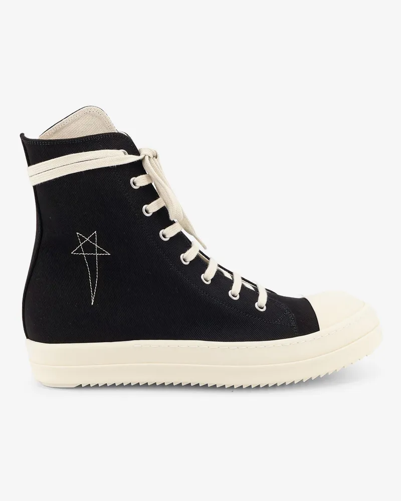 DRKSHDW by Rick Owens Certified cotton High-Top Sneaks -  - gender_Man Black
