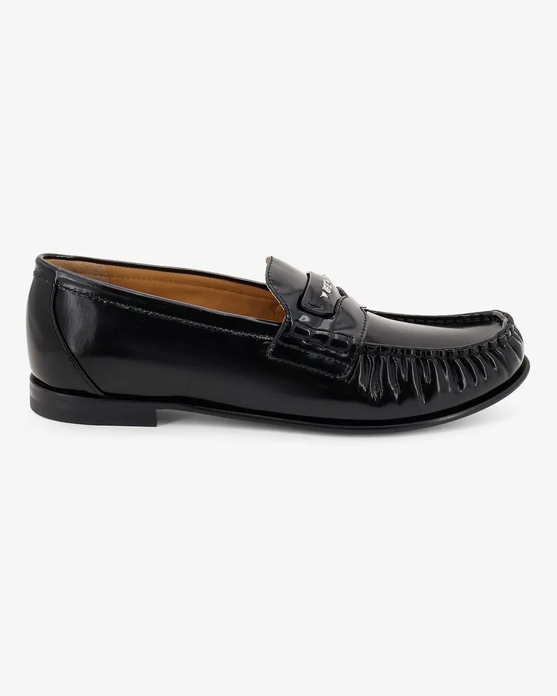 Fendi Leather Scrunch loafers -  - gender_Woman Black