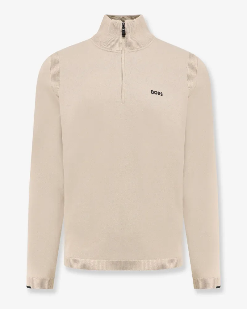 HUGO BOSS Cotton blend sweater -  - gender_Man Beige