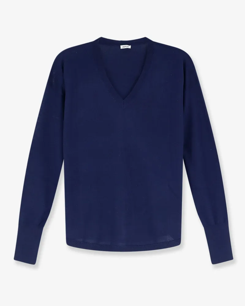 ASPESI Virgin wool sweater -  - gender_Woman Blue