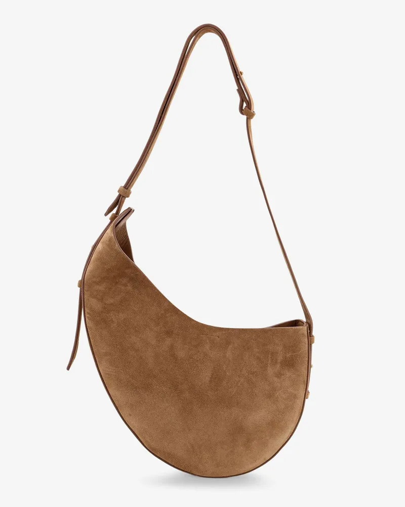Soeur Suede crossbody bag -  - gender_Woman Beige