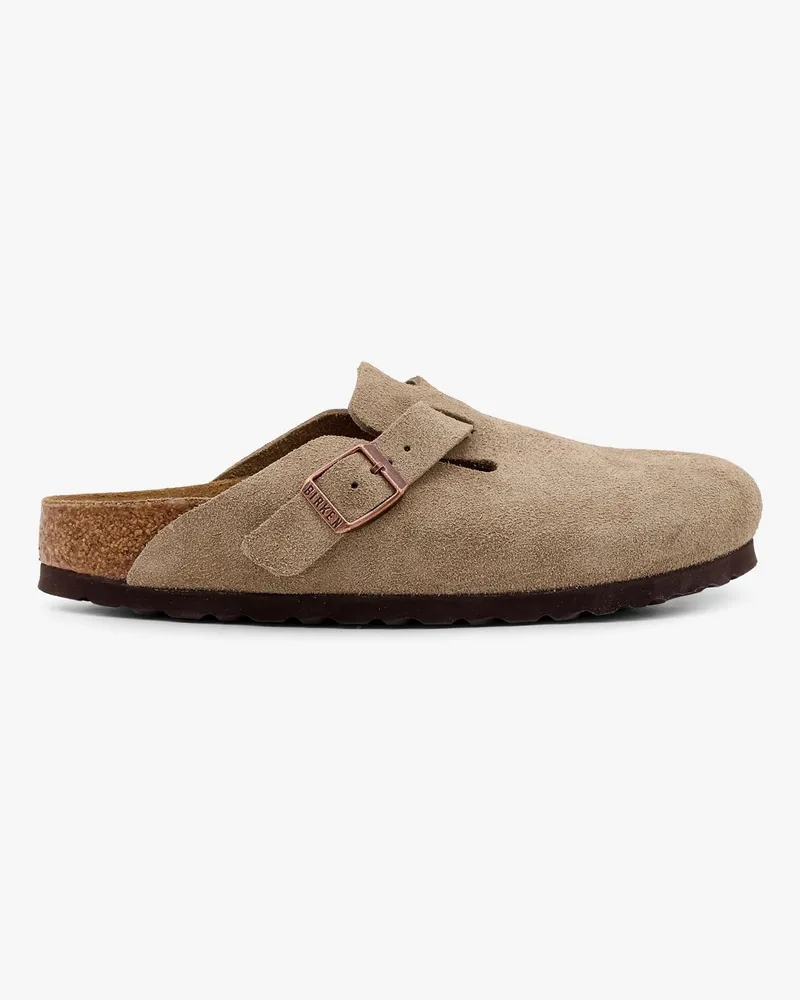 Birkenstock Boston BS suede mule -  - gender_Unisex Grey