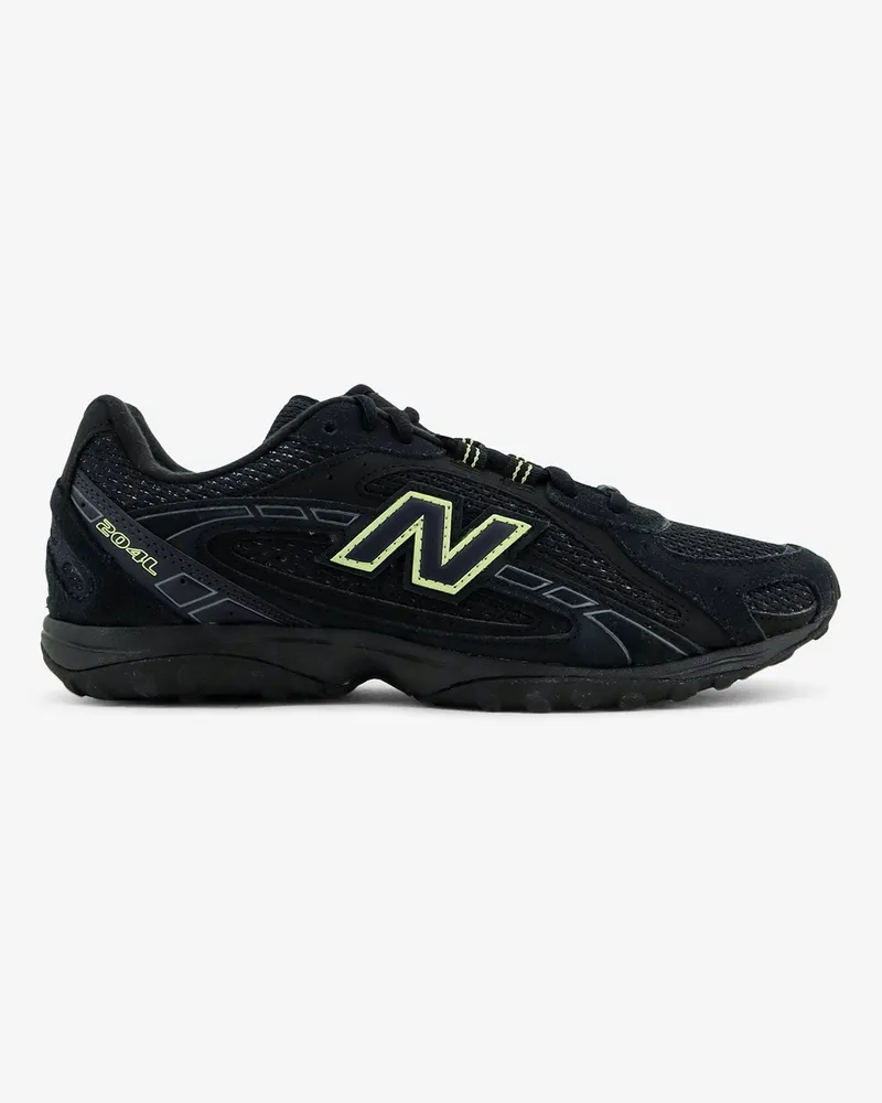 New Balance 204 L mesh and suede sneakers -  - gender_Woman Black