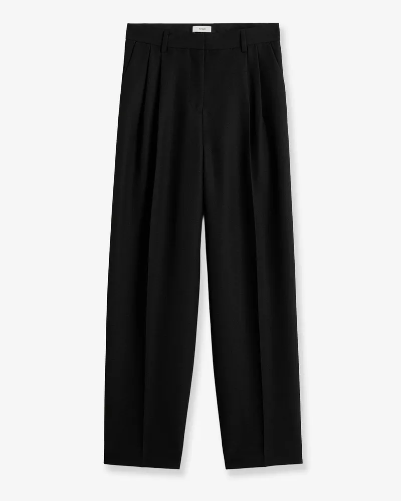 Totême Wool blend tailored trousers -  - gender_Woman Black