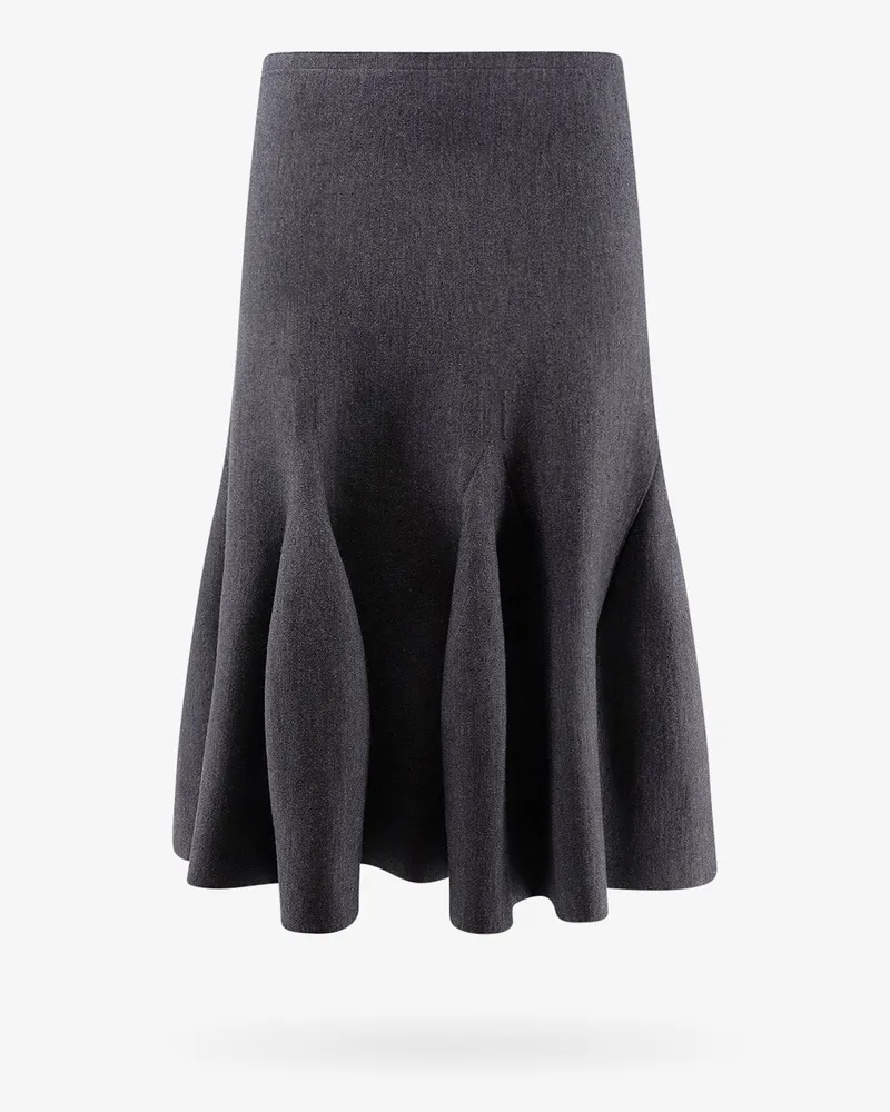 Alaïa Virgin wool blend skirt -  - gender_Woman Grey