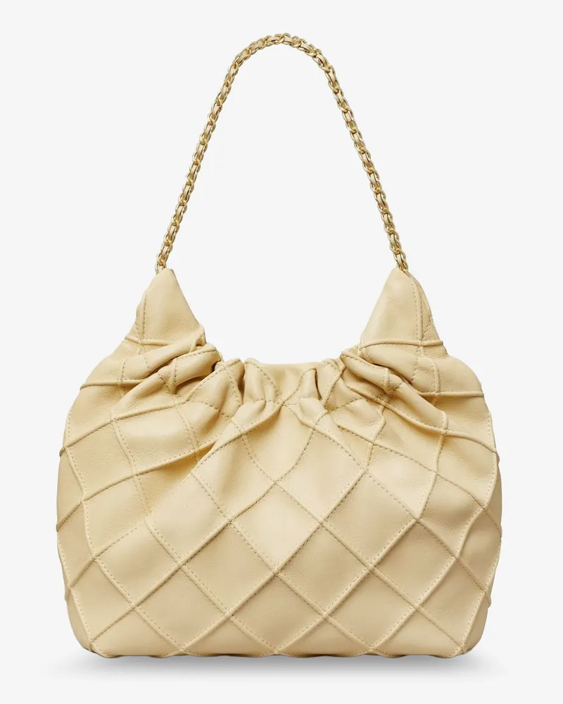 Tory Burch Fleming Mini Hobo Bag -  - gender_Woman Beige