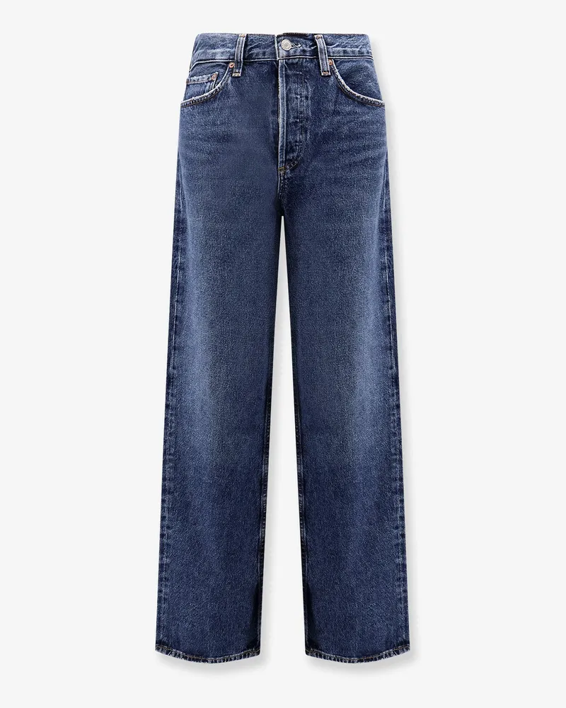 AGOLDE Arc regenerative cotton jeans -  - gender_Woman Blue