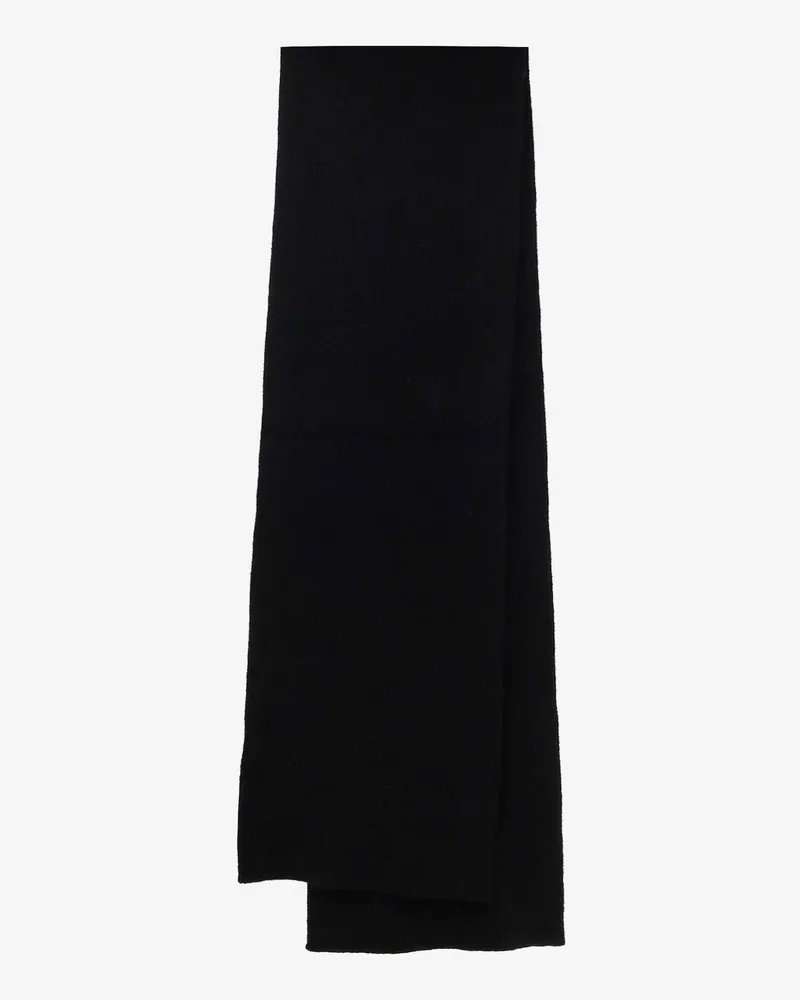 Rick Owens Alpaca and wool blend scarf -  - gender_Woman Black