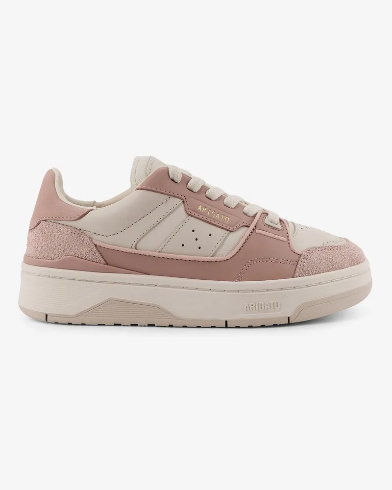 Axel Arigato Clay low-top suede and leather sneakers -  - gender_Woman Pink